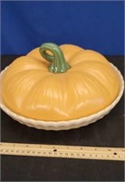 Lillian Vernon Pumpkin Pie Dish