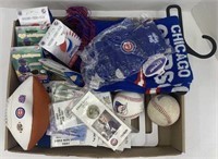 Flat of Chicago Cubs items