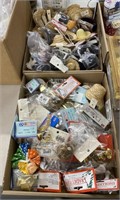 Assorted craft supplies