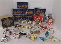 Lot w/ Christmas ornaments including 1999