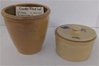 Strawtown pottery jars
