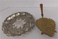 Decorative engraved Metal trays