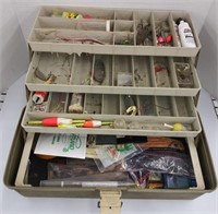 Plano tackle box 15.5"× 7" *contents included