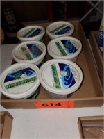 FLAT OF 6 CONTAINERS SLIMY GRIMY
