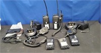 Motorola HT750 Radios with Hand Receivers