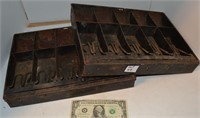 Vintage money Trays