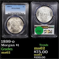 1899-o Morgan $1 Graded ms62