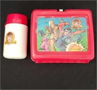 1989 "The Karate Kid" Lunch Box and Thermos