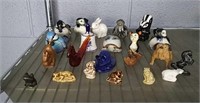 22x Goebel, Wood, Pottery Miniatures