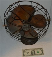 Vintage fan Copper Blades