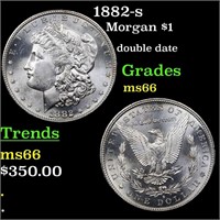 1882-s Morgan $1 Grades GEM+ Unc