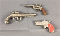3x The Bid Vintage Cap Guns