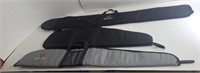 3 soft  gun cases.