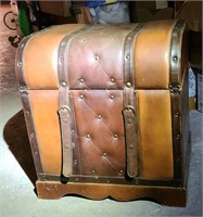 Padded Naugahyde Trunk