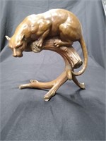 Mountain Lion Bronze--10" x 10"