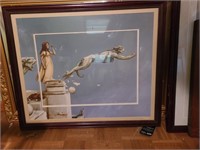 Michael Parkes Gargoyles Frame and signed Print
