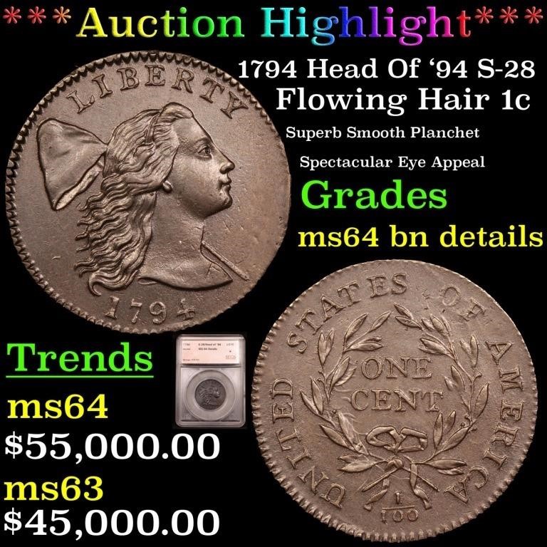 Breathtaking Spring Coin Consigns Auction 6 of 6