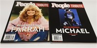 PEOPLE MAGAZINES - REMEMBERING FARRAH & MICHAEL