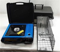 PORTABLE GAS STOVE / BARBEQUE / CRITTER TRAP 6x16