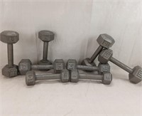 HAND WEIGHTS  - QTY 8