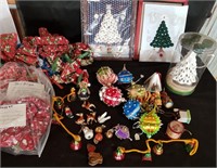 Vintage Christmas w/Yankee Candle Tree NIB