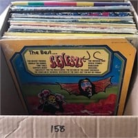 Box Lot of approx 30 Record Lps