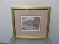 Signed Ristrepo Royal Promenate Print