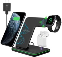 Intoval Wireless Charger, 3 in 1 Charger for Apple