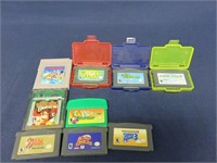 Lot of 9 Gameboy Games Zelda Kirby Mario