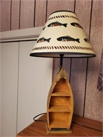 Boat Shelf Lamp 21"