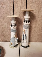 Pr Lighthouse Candleholders