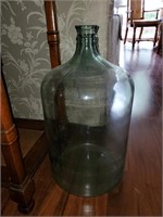 Large Glass Bottle - Cracked