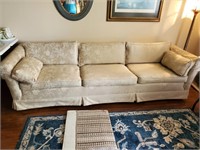 Cream Floral Sofa