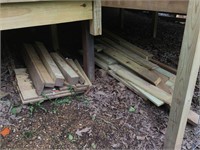 (2) Stacks of MISC Treated Lumber (see desc)