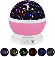 Starry Night Light and Pop up Carriage, Pink