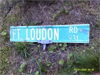 Ft Loudon Rd sign