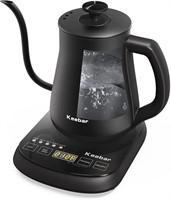 Electric Gooseneck Kettle, Black