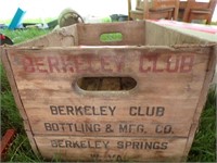 berkley club bottling & mfg crate