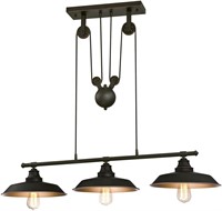 NEW 3-Light Oil Rubbed Bronze Island Pendant