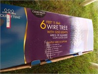 6 foot ligted wire tree nib