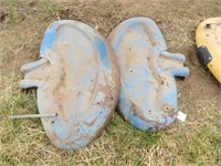 FORD TRACTOR REAR FENDERS