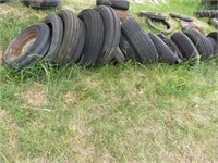 ASSORTED TRACTOR TIRES AND WHEELS