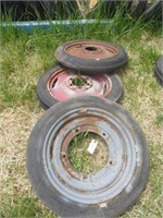 FORD TRACTOR TIRES AND WHEELS