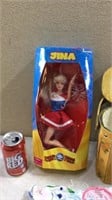 Jina doll and purse made in Macon Ga and dollies