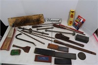 Sharpening Stones, Wrenches, Bits, Chisels,&more