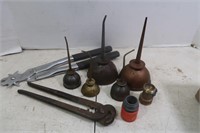 Vintage Oil Cans, Tools & more