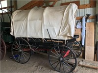 Horse Drawn Covered Wagon