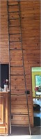 Antique Wooden Ladder Approx 15ft tall