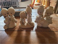 1978-1979 Precious Moments lot of 3 Figurines