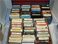 LARGE GROUP 8-TRACK TAPES (JIMI HENDRICKS,